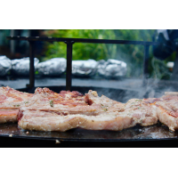 Actie GrillRing-Set 90 Woodstock + Gratis Oliekan